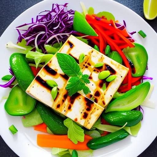 Chilled Tofu Salad