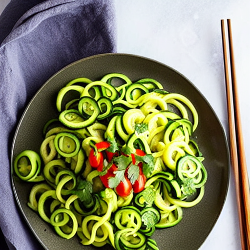 Green Curry Zoodles