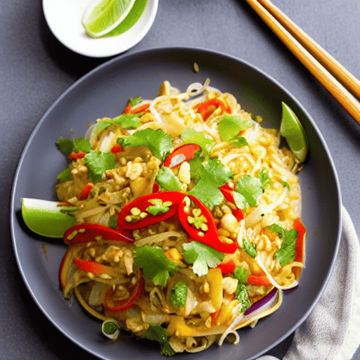 Riced Cauliflower Pad Thai