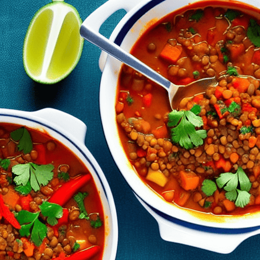 Spicy Lentil and Vegetable Stew