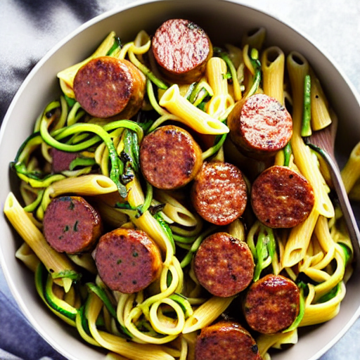 Keto Italian Sausage Pasta