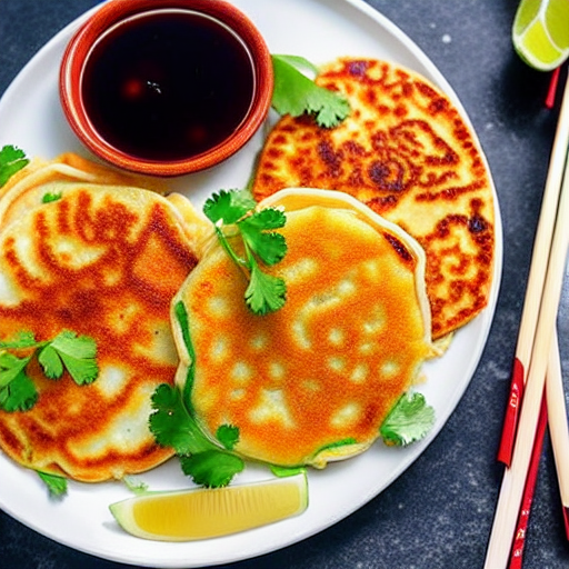 Seafood Pancakes