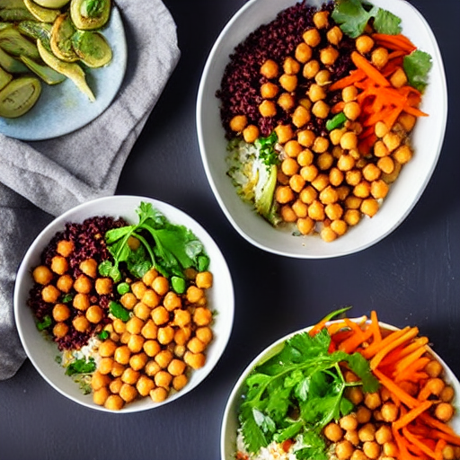 Savory Chickpea and Vegetable Bowl