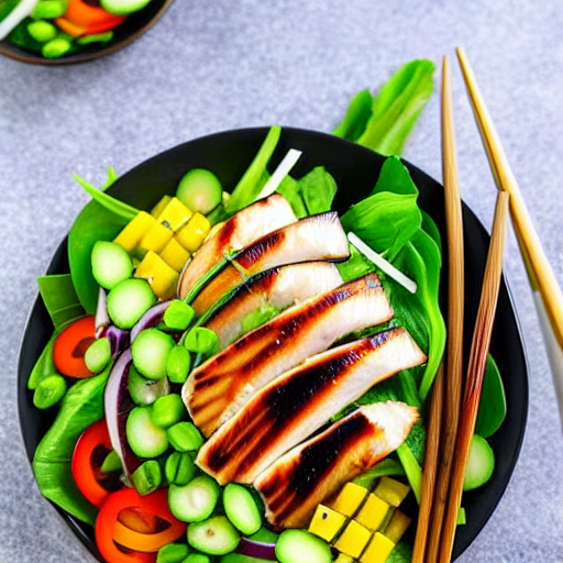Saba Miso Salad