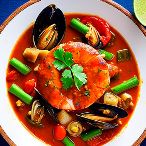 Seafood Tagine