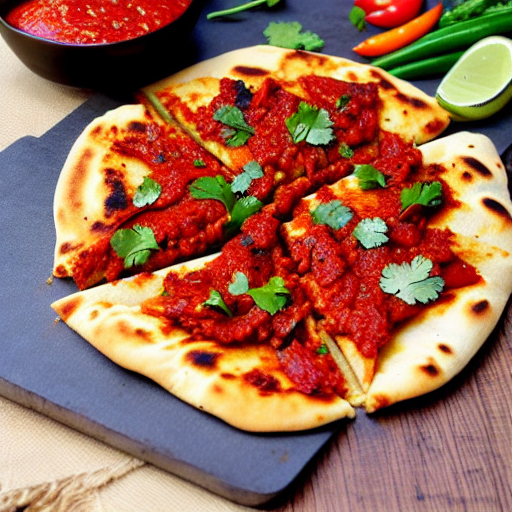 Spicy Harissa Flatbread
