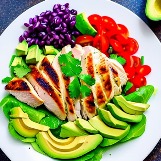 Chicken and Avocado Salad