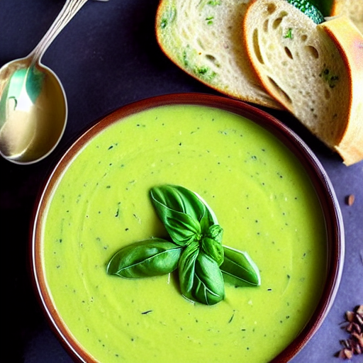 Zucchini Basil Soup