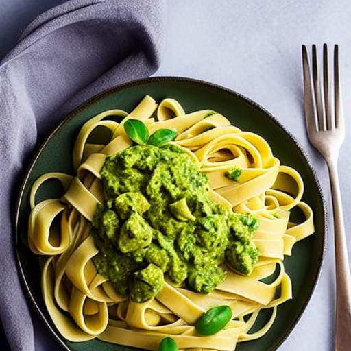 Fettuccine de Ervilha