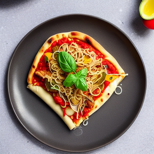 Shirataki Noodle Pizza