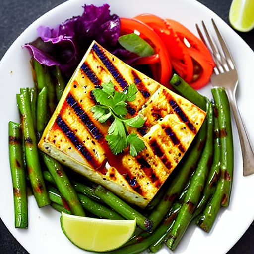 Herbed Grilled Tofu