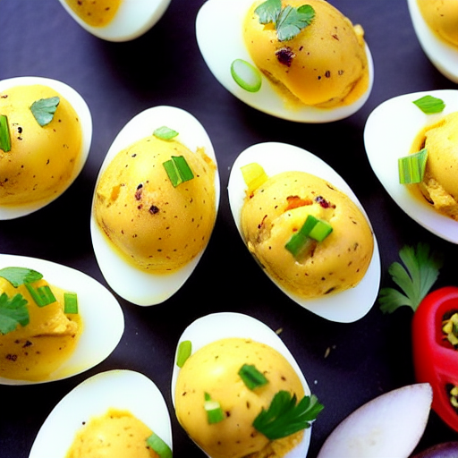 Vegan Deviled Potatoes
