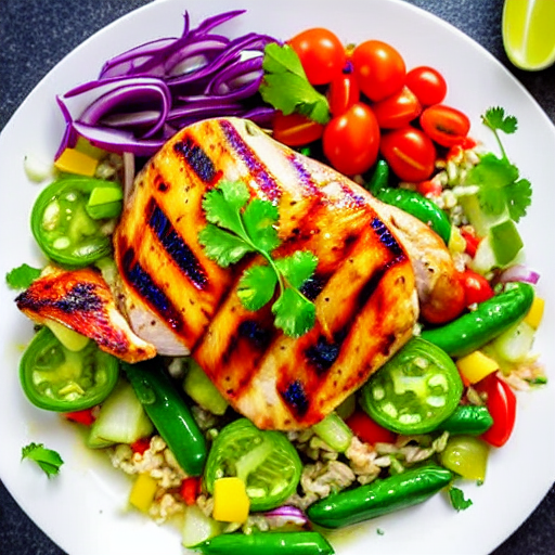 Ensalada de Pollo a la Plancha