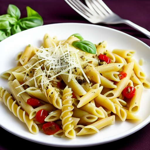 Pasta con Carciofi e Pecorino
