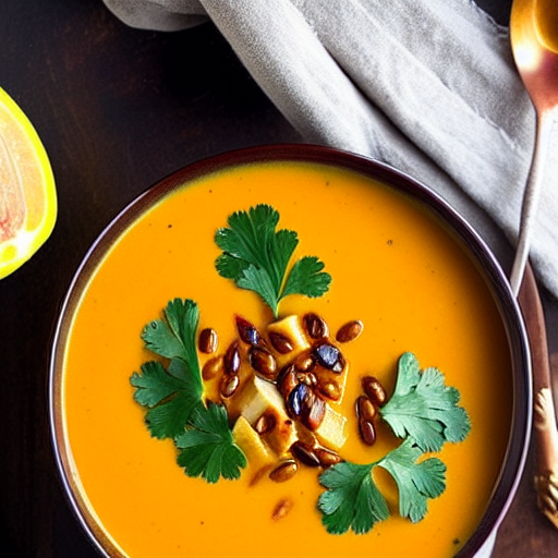 Dairy-Free Kabocha Soup