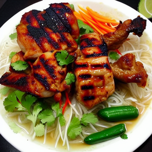 Gà Nướng Bơ Tỏi