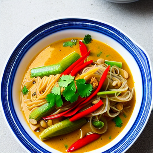 Khanom Jeen Nam Ya Jay