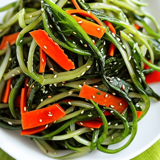 Baked Seaweed Salad