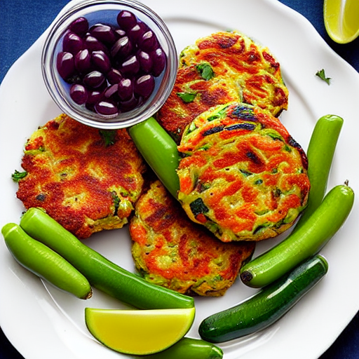 Baked Vegetable Fritters