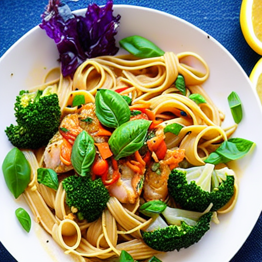 Vegan Seafood Pasta