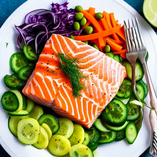 Salmon Salad with Dill