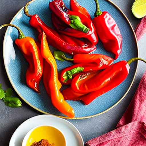 Moroccan Roasted Peppers
