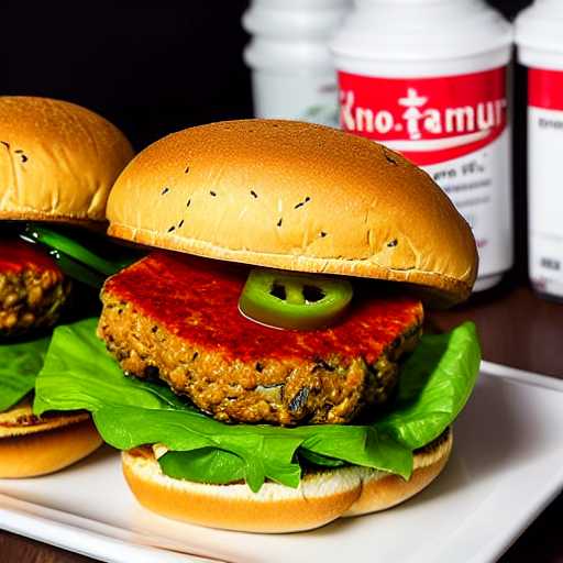 Korean Tofu Burger