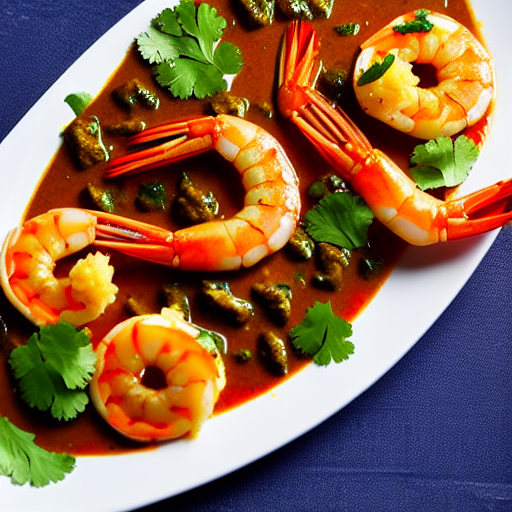 Keto Prawn Balchao