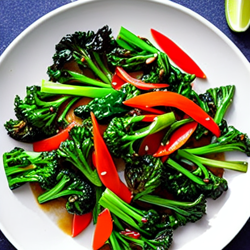 Chinese Broccoli Stir-Fry
