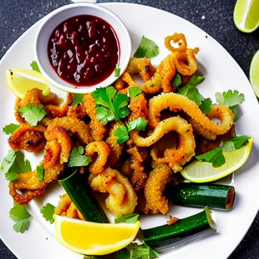 Calamari Bil Kousa