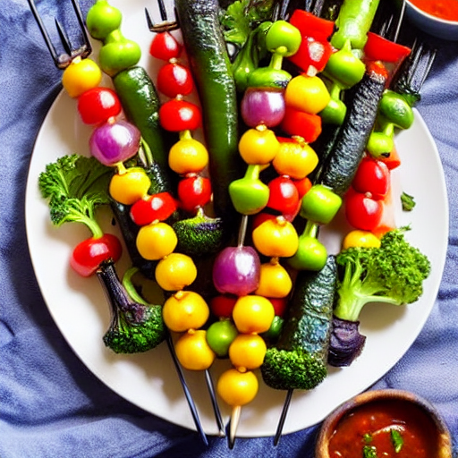 Baked Vegetable Seekh