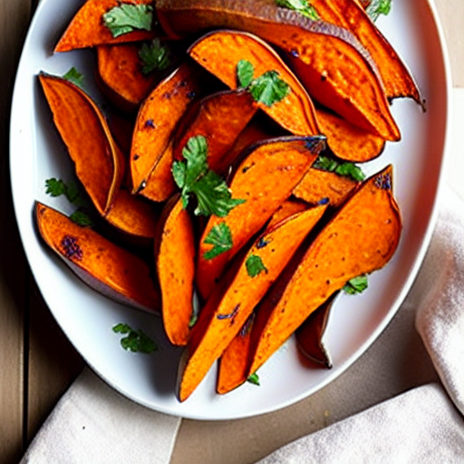 Maple Roasted Sweet Potatoes