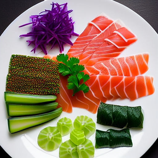 Sashimi with Wasabi