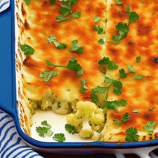 Cauliflower Gratin