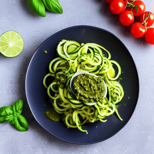 Zoodles with Pesto