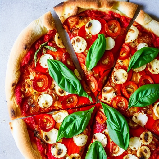 Peppers and Onions Pizza