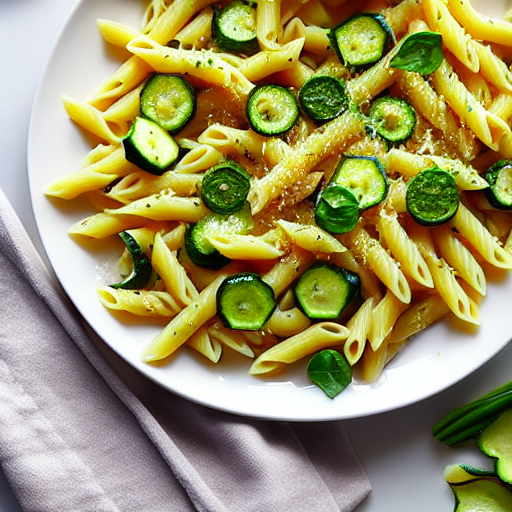 Pasta con Zucchine e Fiori