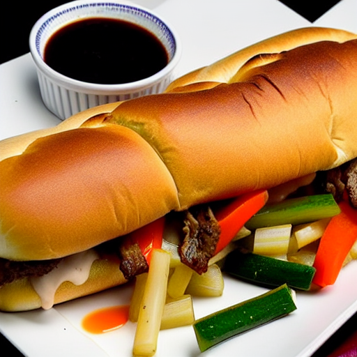 Halal Philly Cheesesteak