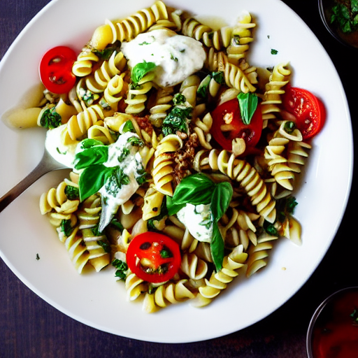 Pasta with Labneh