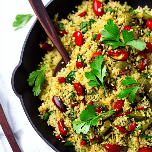 Lebanese Eggplant Rice