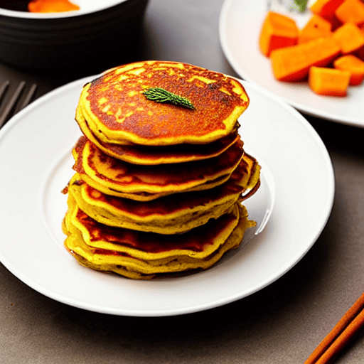 Savory Sweet Potato Pancakes