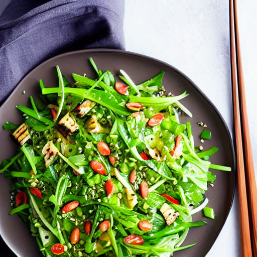Garlic Chive Salad