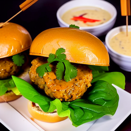 Panang Pork Burger