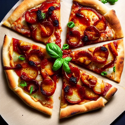 Crispy Pork Belly Pizza