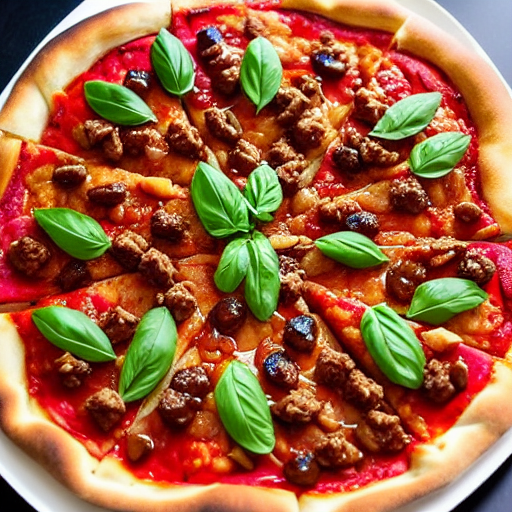 Jiangsu Sweet Pork Pizza