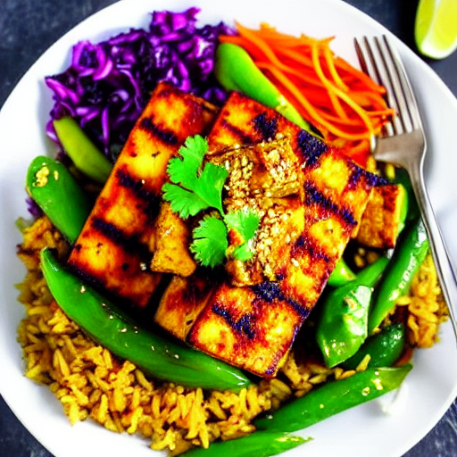 Vegan Jerk Tofu