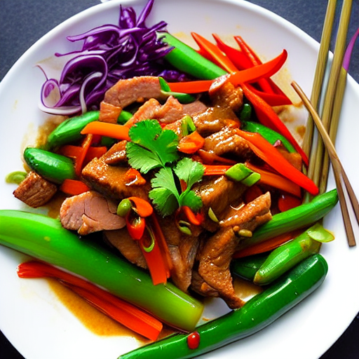 Moo Pad Nam Prik Pao
