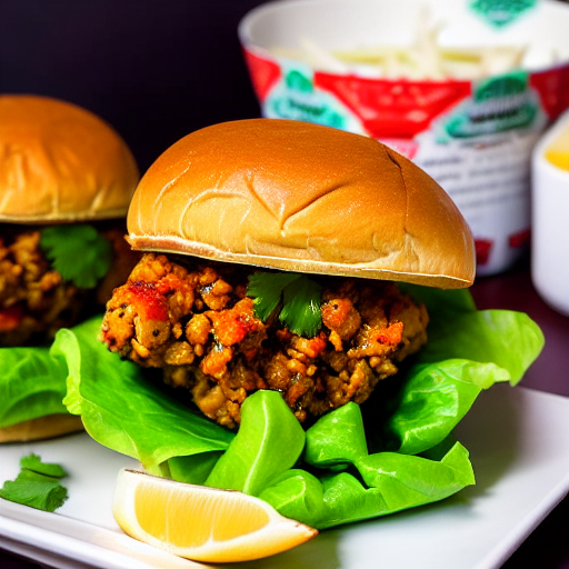 Szechuan Chicken Burger
