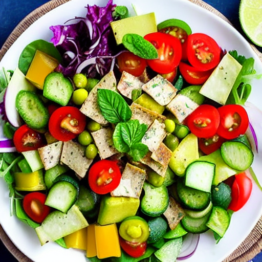 Keto Fattoush