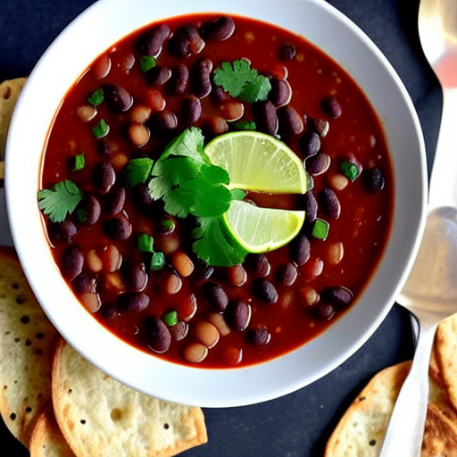 Spicy Black Bean Soup